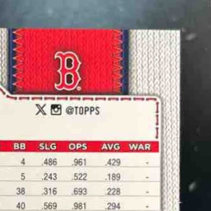 2026 Topps Roman Anthony Diamante Foil #189 RC Boston Red Sox - Sports Cards