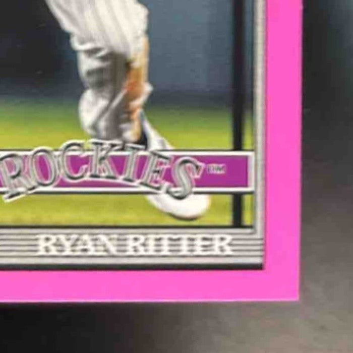 2026 Topps Ryan Ritter 1991 Pink #T91-26 RC Colorado Rockies - Sports Cards