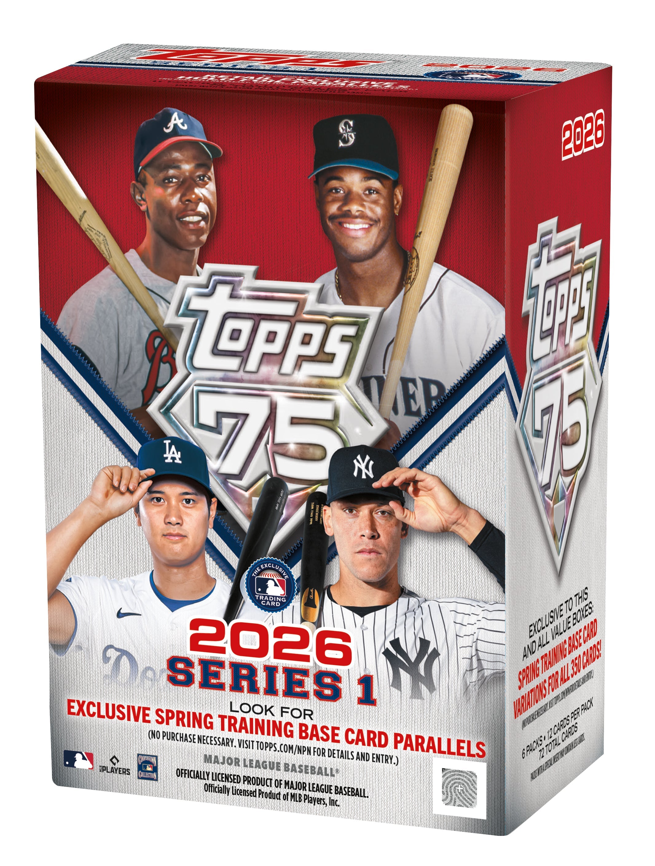2026 Topps Series 1 Baseball 6-Pack Blaster Box - MLB Blaster Box