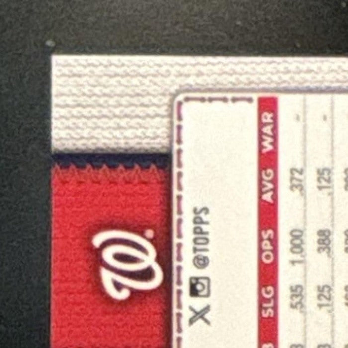 2026 Topps Series 1 James Wood Independence Day /76 #349 Washington Nationals - Sports Cards