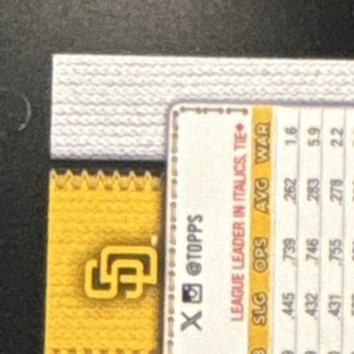 2026 Topps Series 2 Manny Machado Real One Auto Gold /50 #614 San Diego Padres - Sports Cards