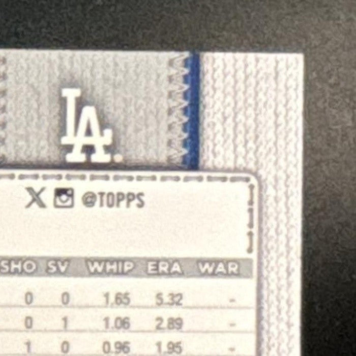 2026 Topps Series 2 Yoshinobu Yamamoto Real One Auto Green /99 Dodgers - Sports Cards