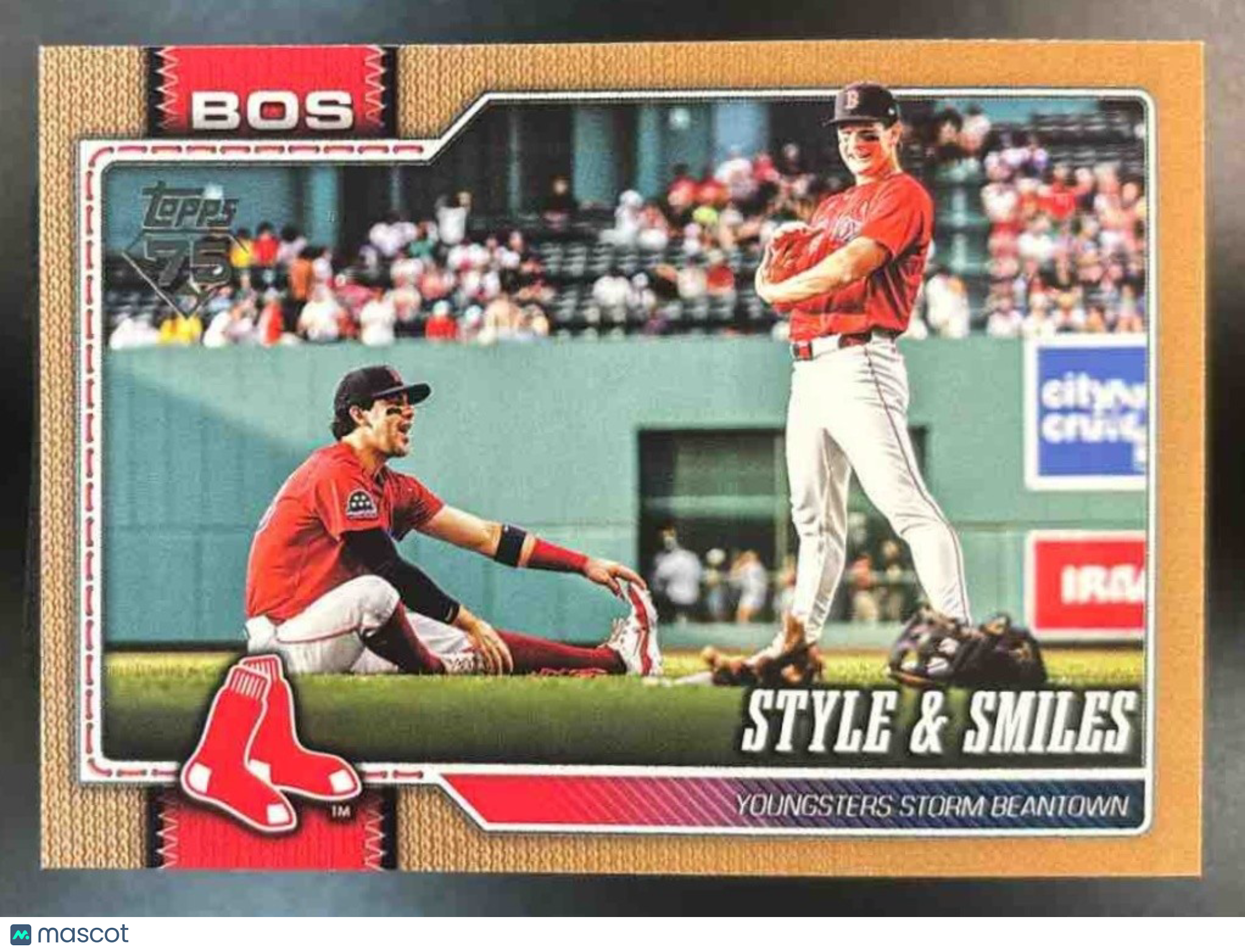 2026 Topps Style & Smiles Gold /2026 #260 Boston Red Sox - Sports Cards