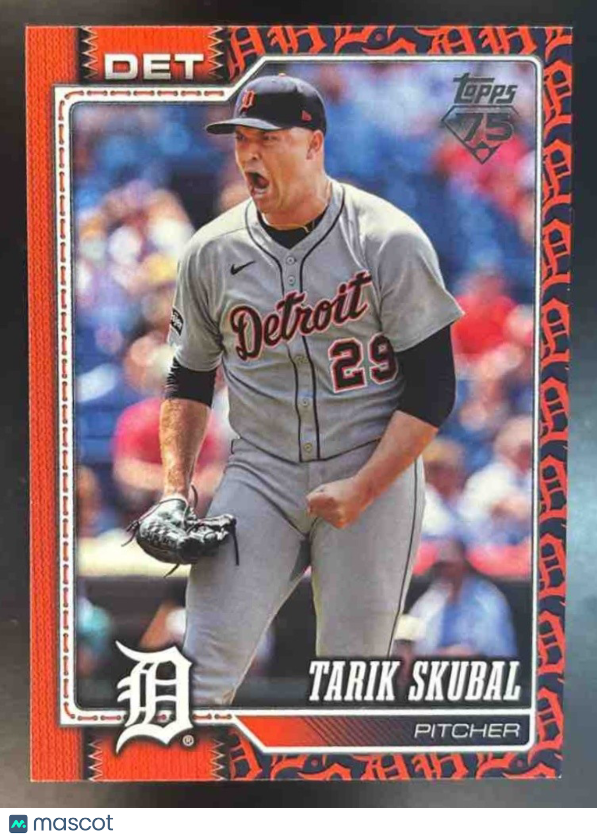 2026 Topps Tarik Skubal Team Color Border Variation SP #300 Detroit Tigers - Sports Cards