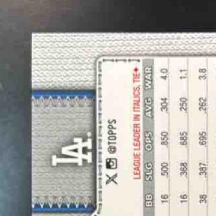 2026 Topps Tommy Edman Black Sandglitter /10 #222 Los Angeles Dodgers - Sports Cards