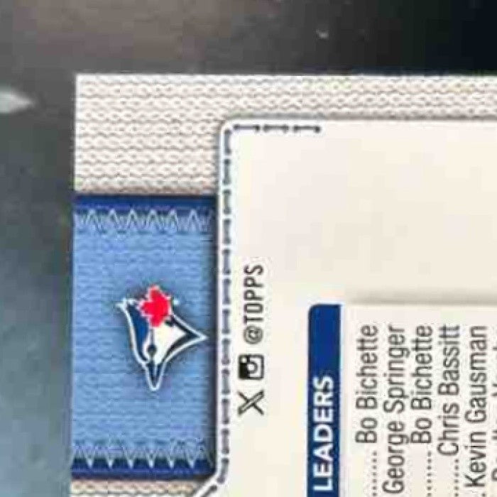 2026 Topps Toronto Blue Jays Black Border /75 #113 Team Card - Sports Cards