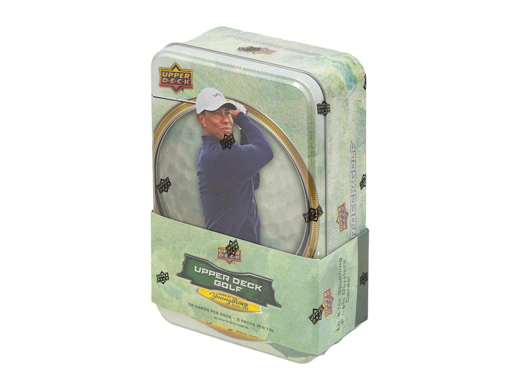 2026 Upper Deck Golf Tin (Box) 3 Young Guns / 2 Purple Dazzlers! - Collectors Tin