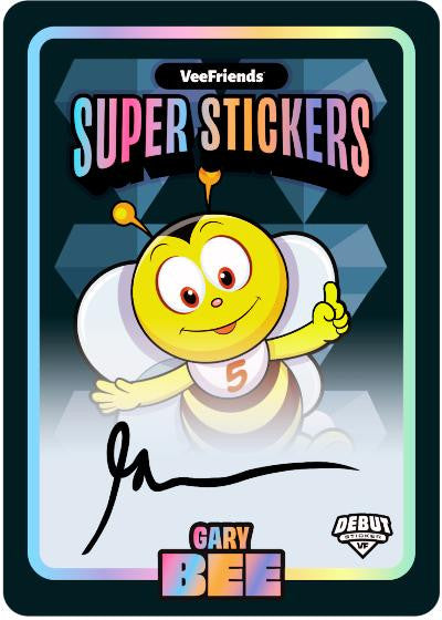 2026 VeeFriends Super Stickers Spectacular Series Hanger Pack (White Ice Parallels) Random Cover Art - Trading Cards