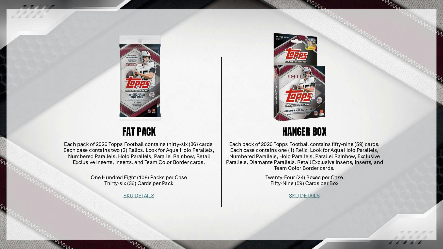 2026 Topps Football Blaster Box (Rose Gold Parallels)