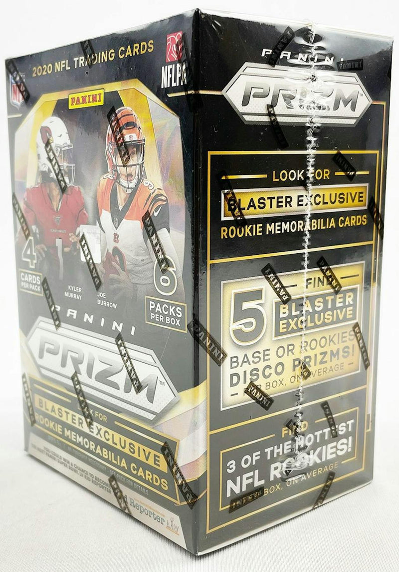 2020 Panini Prizm Football Blaster Box (Disco Prizms) 6 Packs