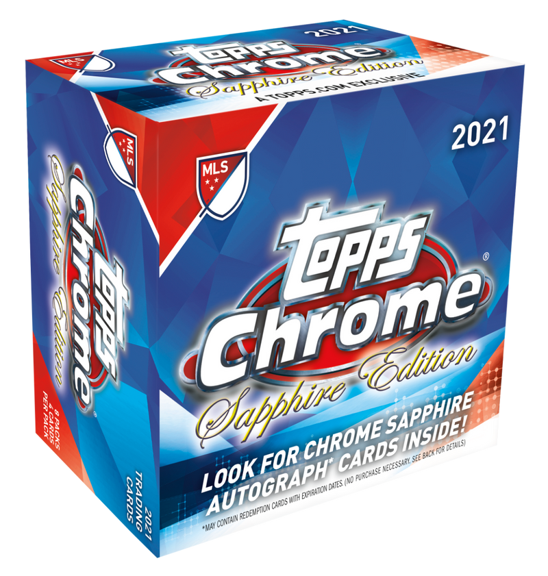 2021 Topps MLS Chrome Sapphire Edition Hobby Box