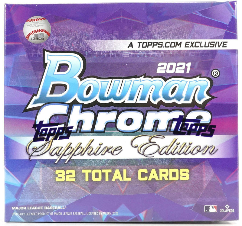 2021 Bowman Chrome Sapphire Edition Baseball Hobby Box