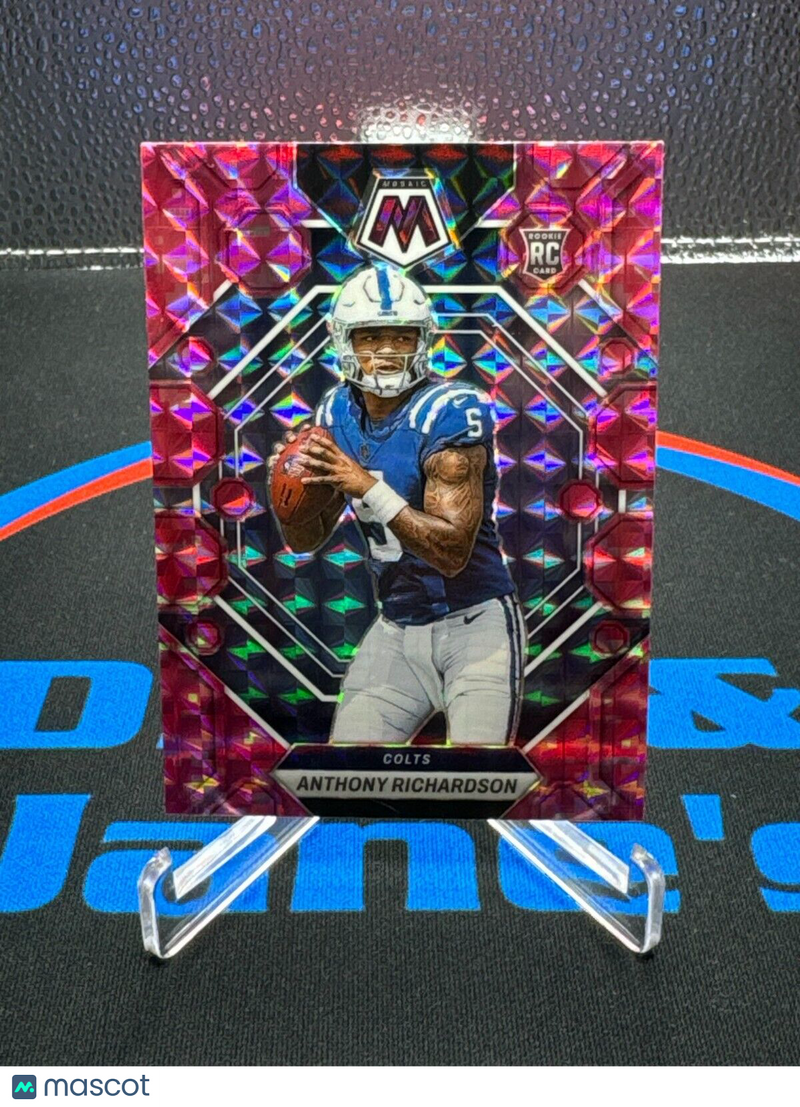 2023 Mosaic Anthony Richardson Pink Mosaic Rookie