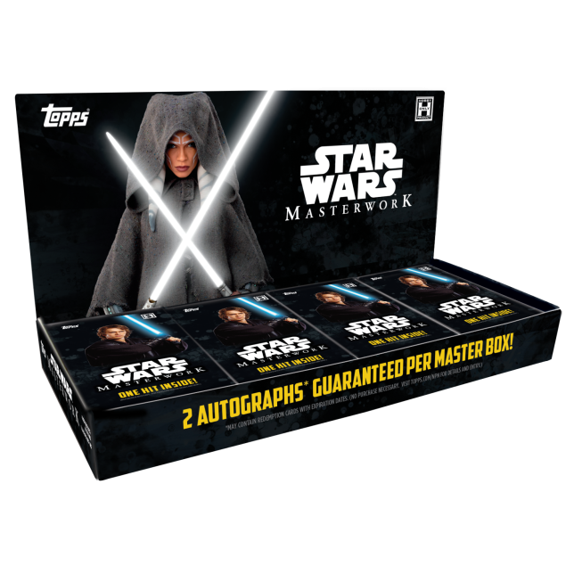 Star Wars Masterwork Hobby Box (Topps 2022) Released Dec 2023