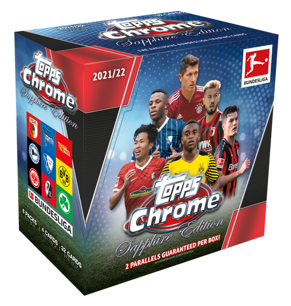 2021/22 Topps Chrome Bundesliga Sapphire Edition Hobby Box