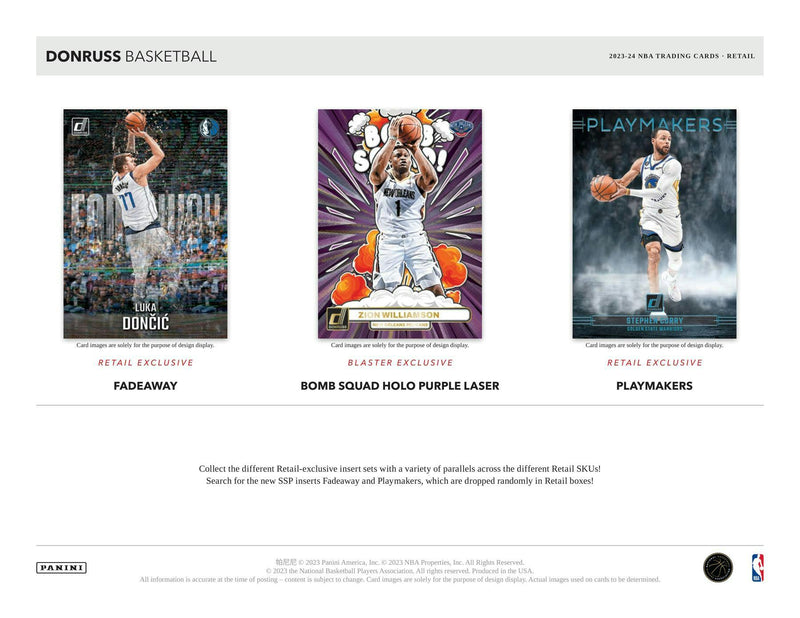 2023/24 Panini Donruss Basketball 24-Pack Retail Box (Wemby?)