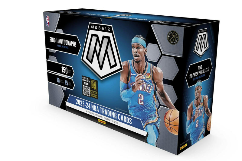 ONE PACK OF 2023/24 Panini Mosaic Basketball Pulled from Random Hobby Box