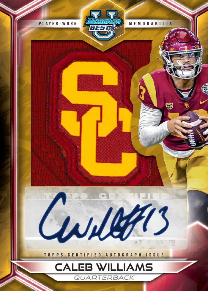 2023 Bowman University Best Football - 4 Autos/Box