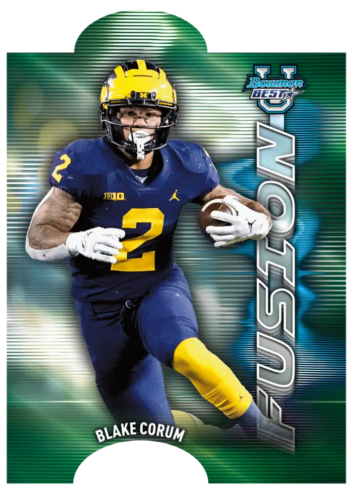 2023 Bowman University Best Football - 4 Autos/Box