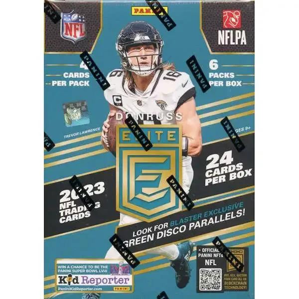 2023 Panini Donruss Elite Football Blaster 6-Pack Box (Green Disco Parallels!)