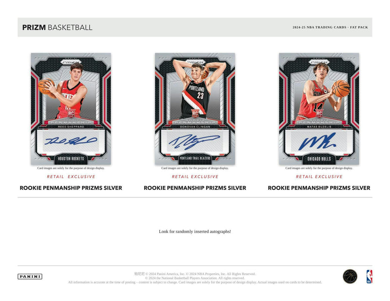 2024/25 Panini Prizm Basketball Jumbo Value Fat Pack Box (Red White & Blue Parallels)