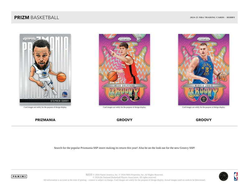 One Pack of 2024/25 Panini Prizm Basketball Hobby