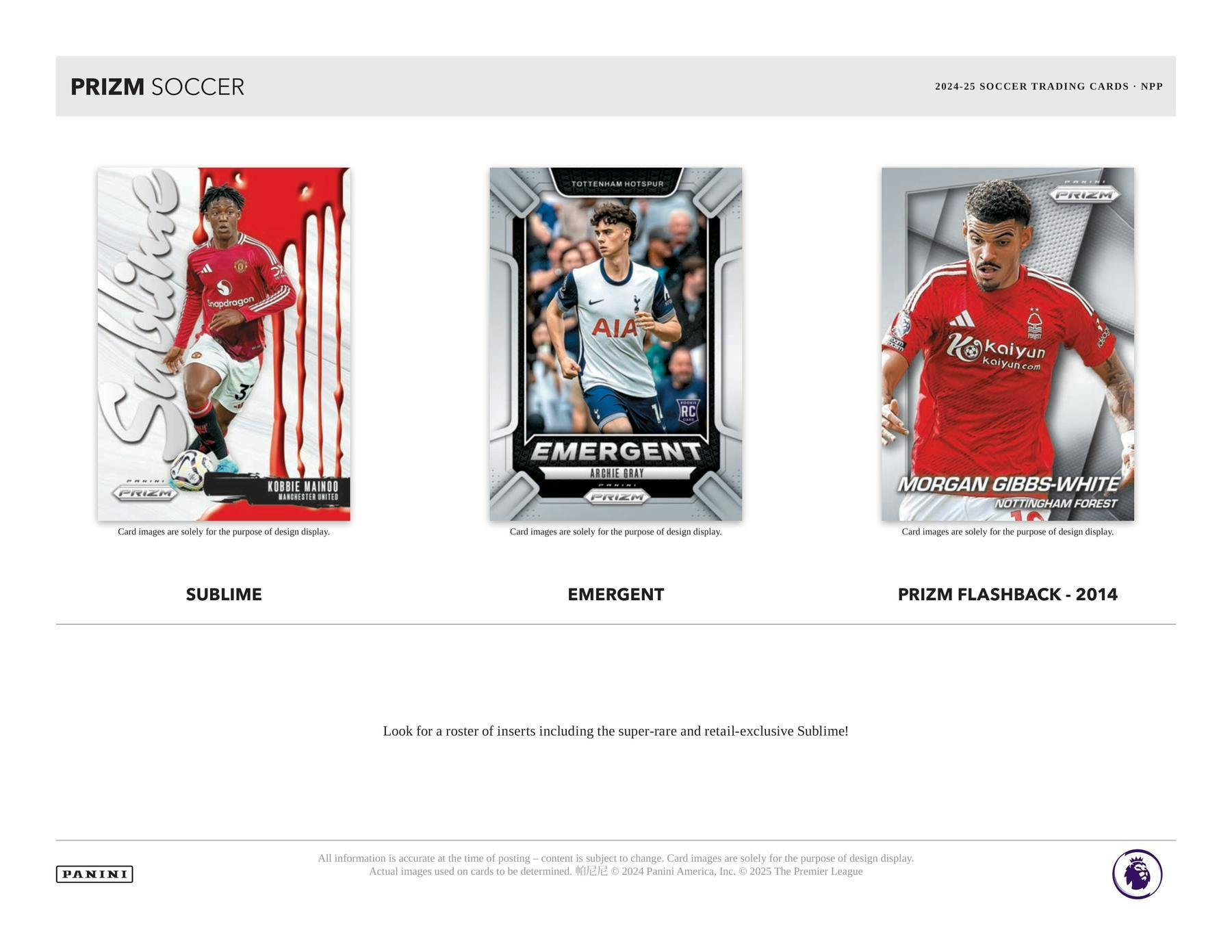 2024/25 Panini Prizm Premier League EPL Soccer Blaster Box (Pink Mosaic Prizms!)