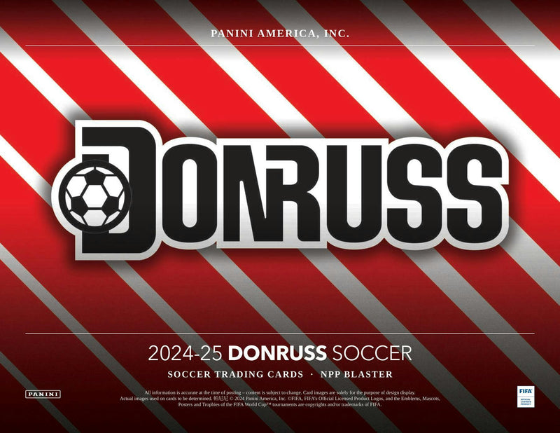 2024 Panini Donruss FIFA Soccer Hobby Blaster Box (Pink Cubic) 90 Cards