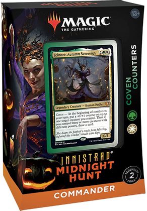 Magic the Gathering - Innistrad: Midnight Hunt Coven Counters Commander Deck