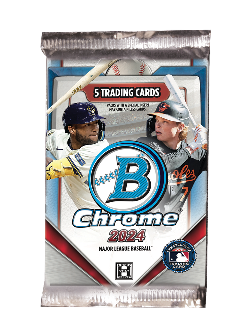 ONE MINI BOX from 2024 Bowman Chrome Baseball Master Hobby Box (1 Mini Boxes / 1 Auto)