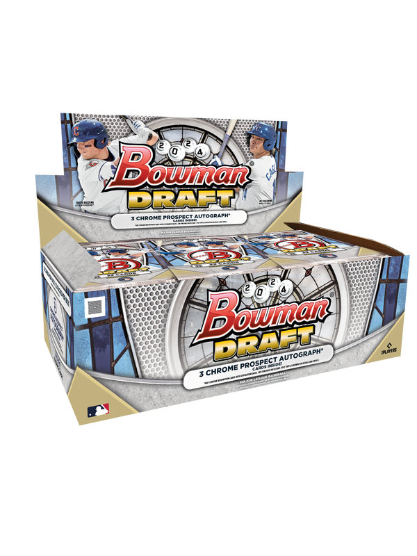 PRE ORDER 2024 Bowman Draft MLB Baseball Hobby Box (3 Autos) Dec 4th