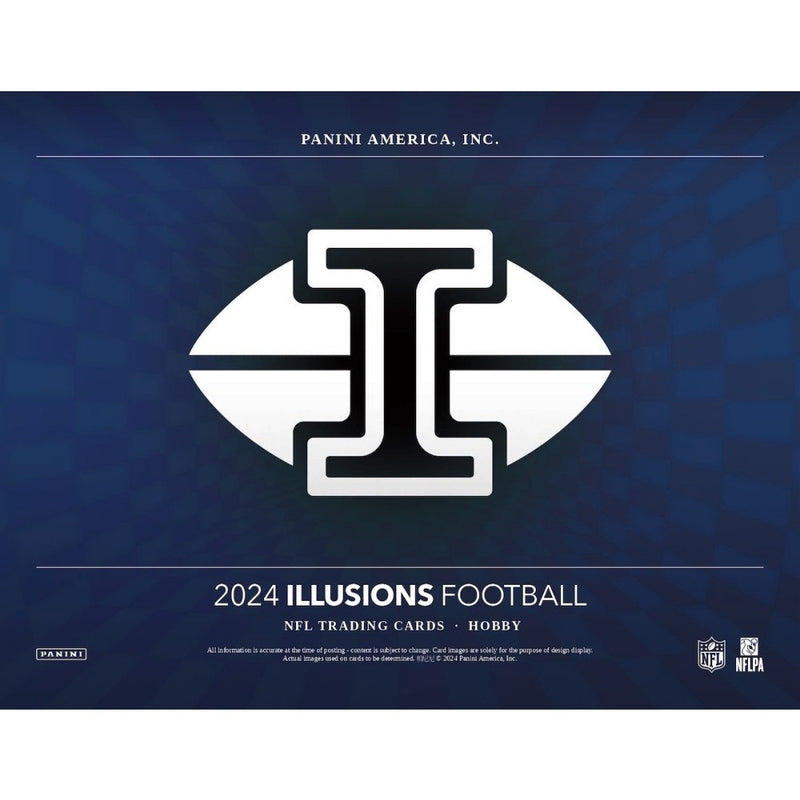 2024 Panini Illusions Football Hobby Box (3 Autos and 2 Mems)