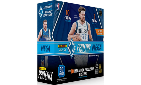 2023/24 Panini Phoenix NBA Basketball MEGA Box (10 Retail Exclusive Prizms)