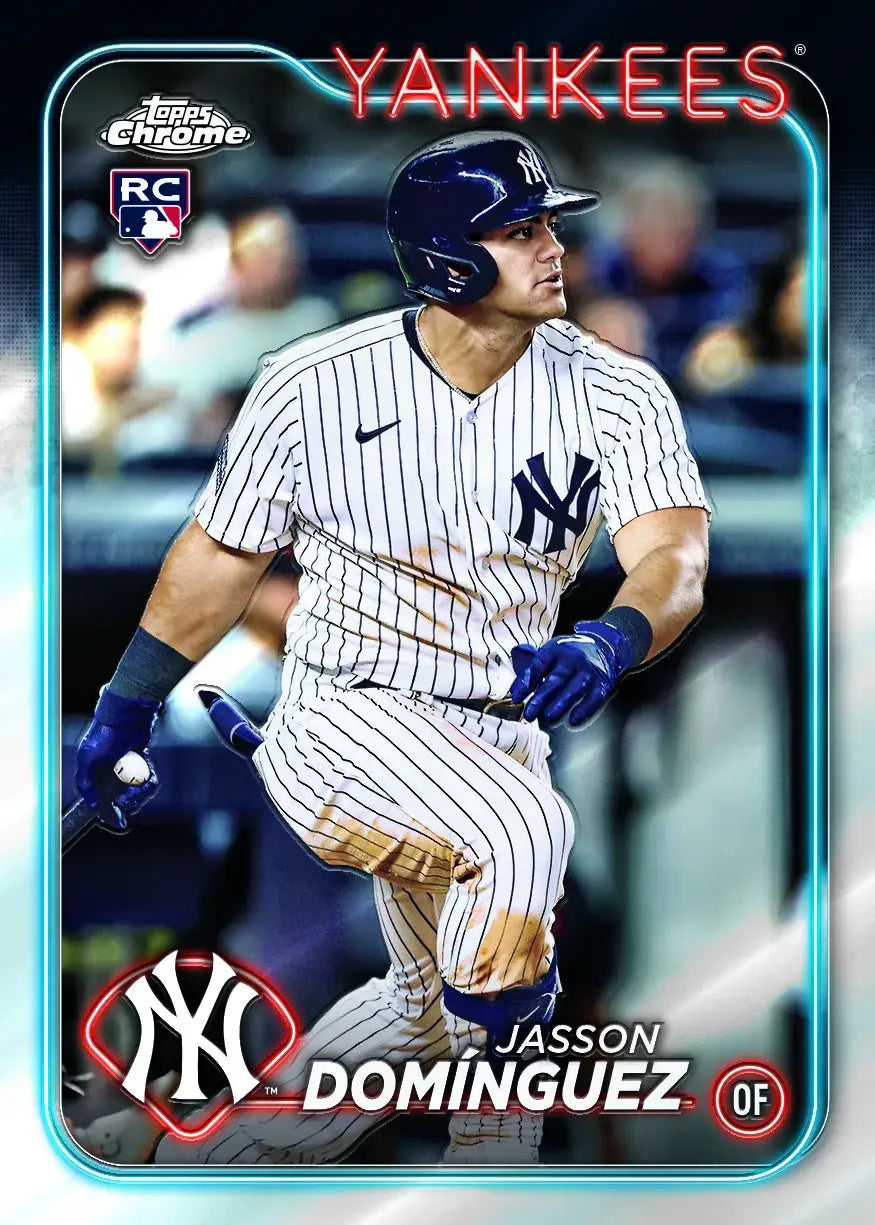 2024 Topps Chrome Baseball Rookie Cards