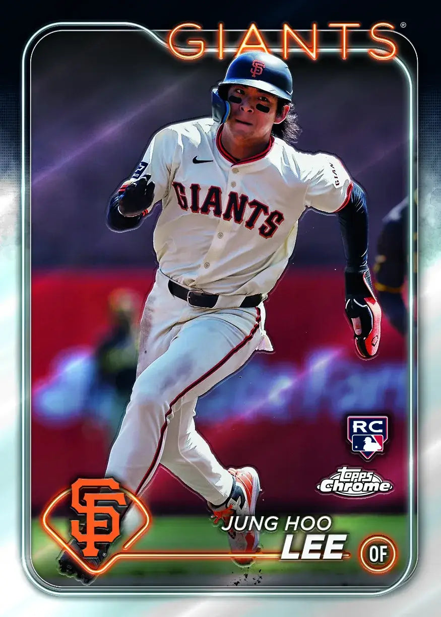 2024 Topps Chrome Baseball Rookie Cards