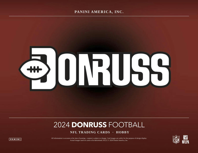 2024 Panini Donruss Football Hobby Box (1 Auto / 1 Mem) Downtown Hunting!