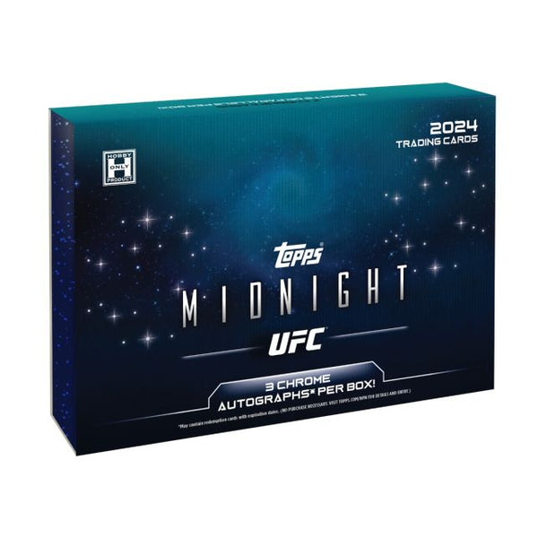2024 Topps Midnight UFC Hobby Box (3 Autos)