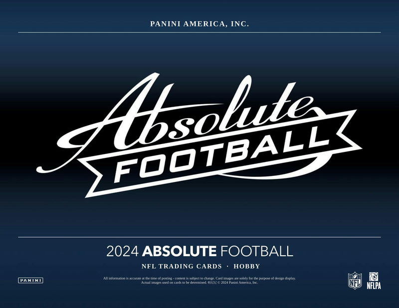 2024 Panini Absolute Football Hobby Box (3 Autos / 3 Mem)