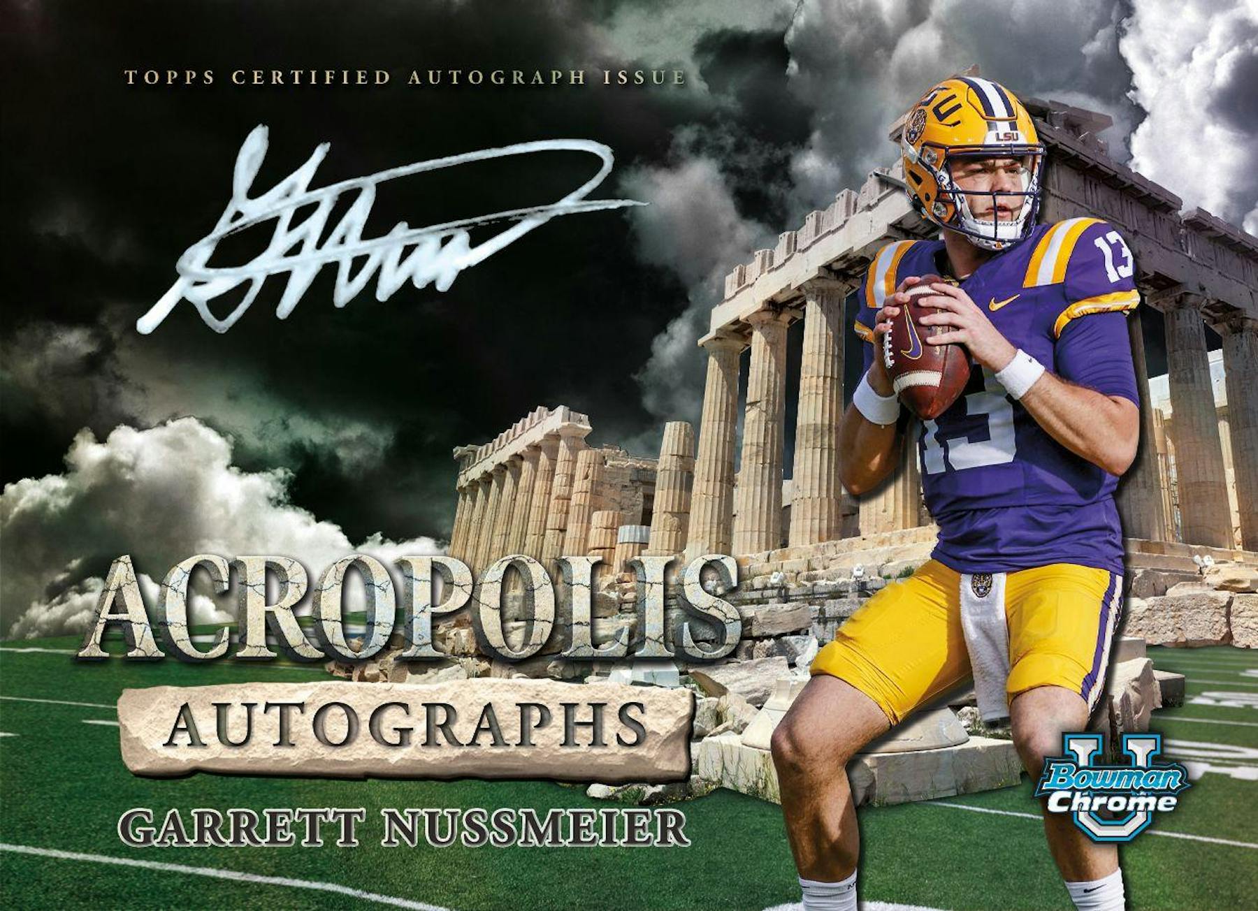 2024 Bowman University Chrome Football Hobby Box (2 Autos)