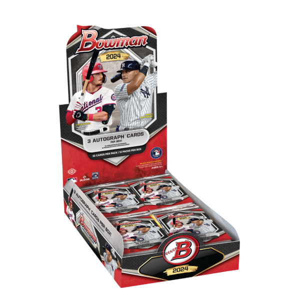 2024 Bowman Baseball Hobby HTA Jumbo Box (3 Autos Plus More Inserts!)