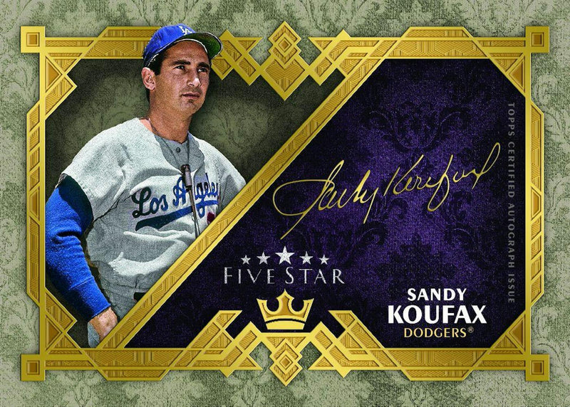 2024 Topps Five Star Baseball Hobby Box (Two On-Card Autographs Per Box)