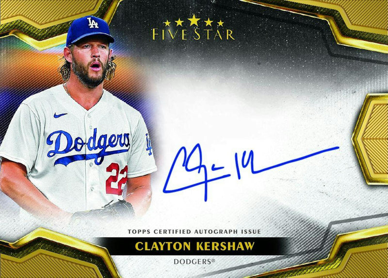 2024 Topps Five Star Baseball Hobby Box (Two On-Card Autographs Per Box)