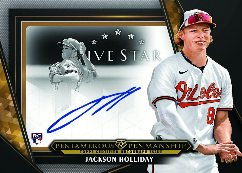 2024 Topps Five Star Baseball Hobby Box (Two On-Card Autographs Per Box)