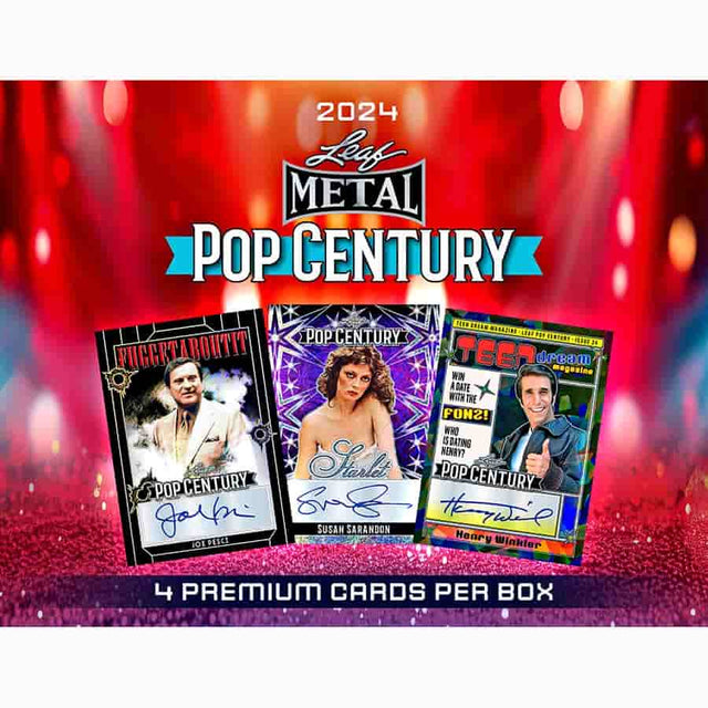 2024 Leaf Metal Pop Century Hobby Box (4 Premiun Hits)