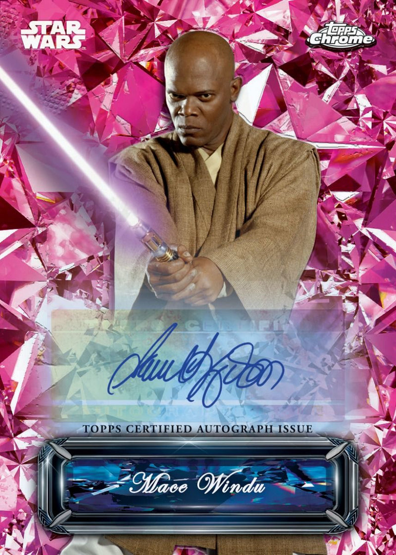 2024 Topps Star Wars: The Phantom Menace Chrome Sapphire Edition Hobby Box