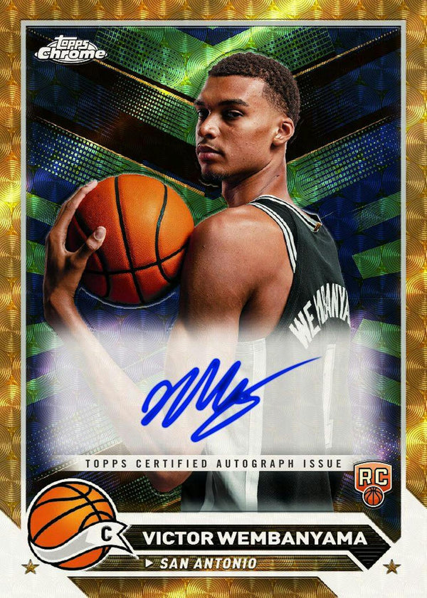 PACK OF 2023/24 Topps Chrome Basketball Hobby (8 Cards/Pack) Random Pack