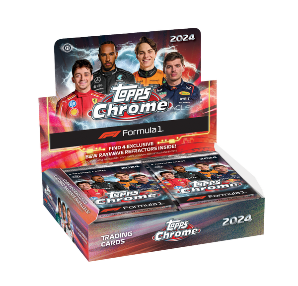 2024 Topps Chrome Formula 1 Racing Hobby Lite Qualifying Lap F1 Box (Nov 22)