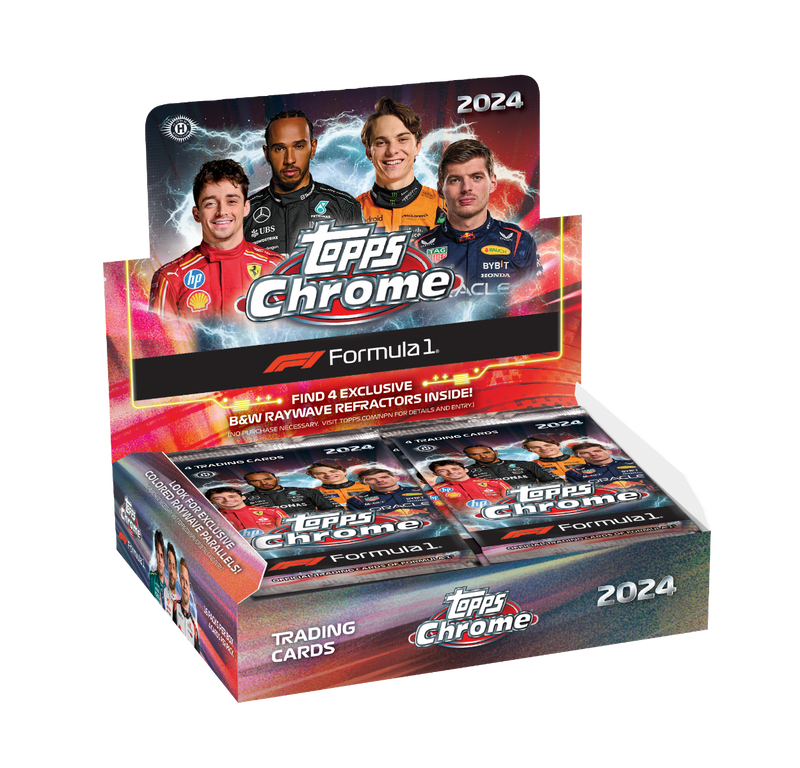 2024 Topps Chrome Formula 1 Racing Hobby Lite Qualifying Lap F1 Box (Nov 22)