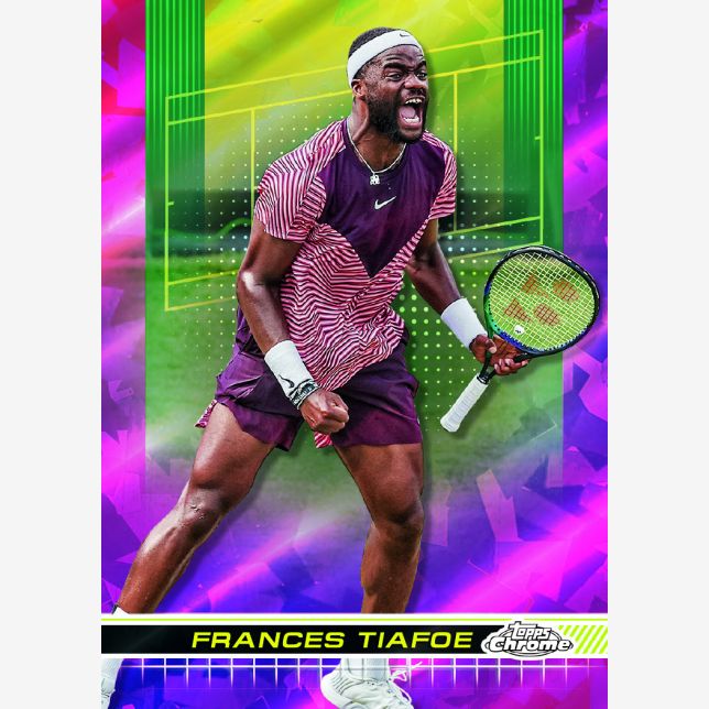 2024 Topps Chrome Tennis Sapphire Edition (1 Autograph Card / Box)