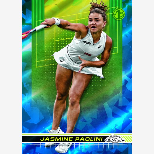 2024 Topps Chrome Tennis Sapphire Edition (1 Autograph Card / Box)